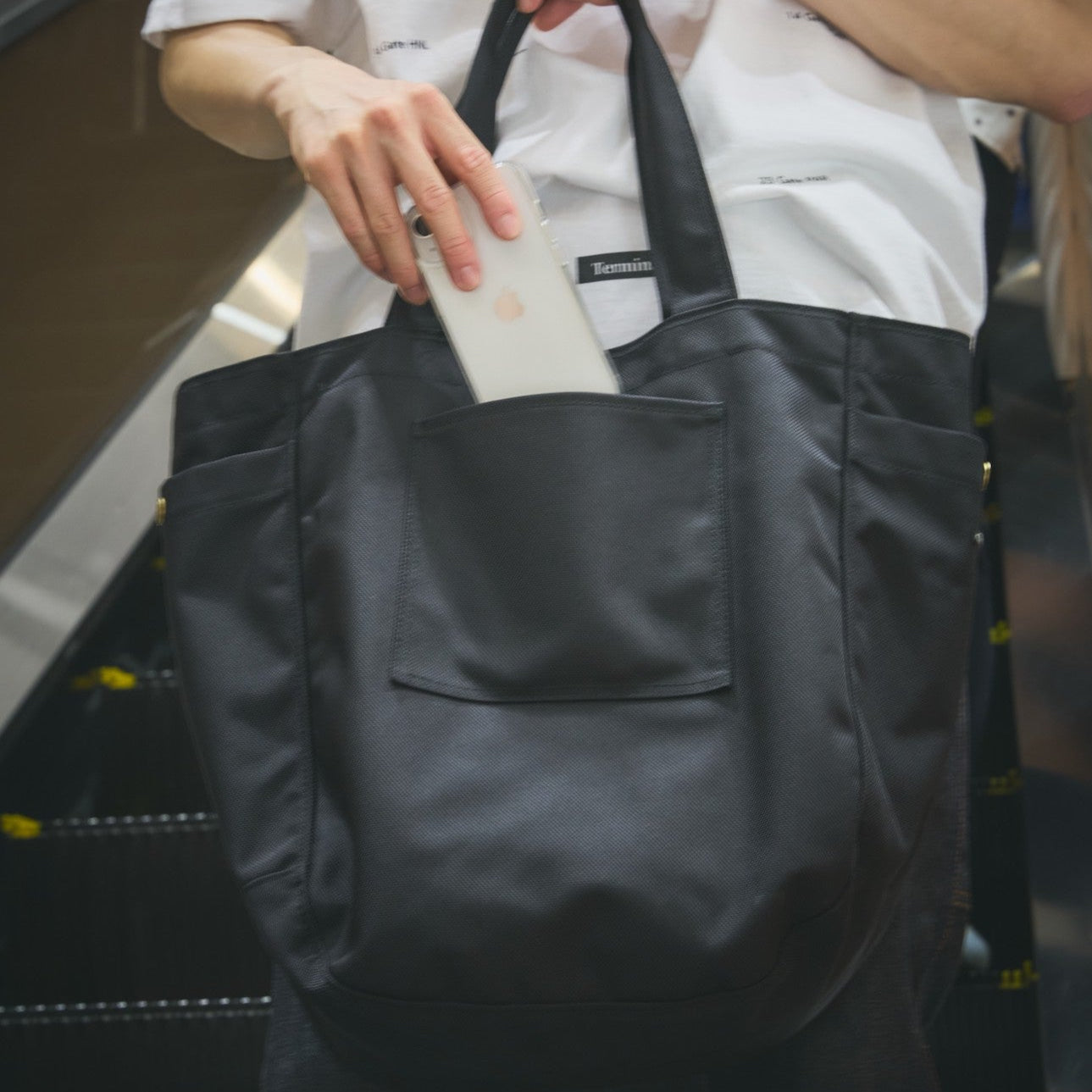 ballistic nylon tote bag