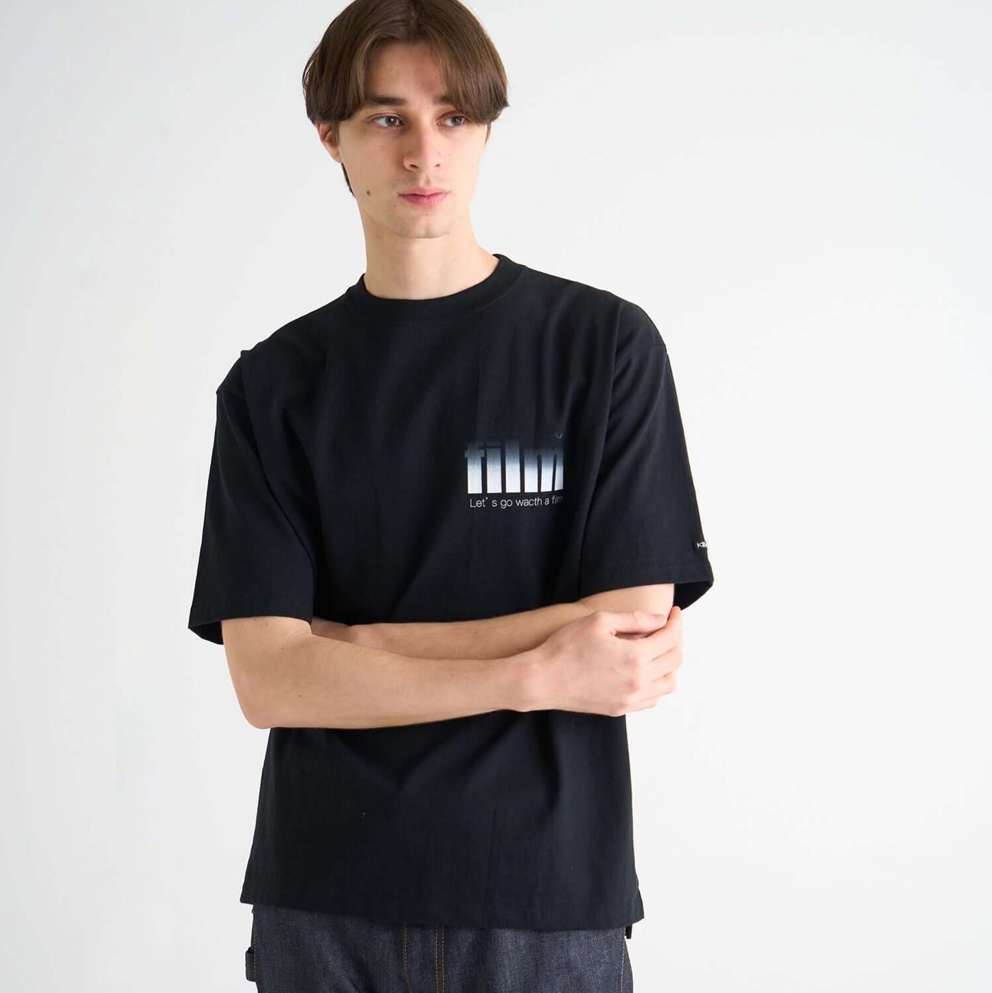 コットン100% フィルム プリント Tシャツ | KIRYOS | KIRYOS