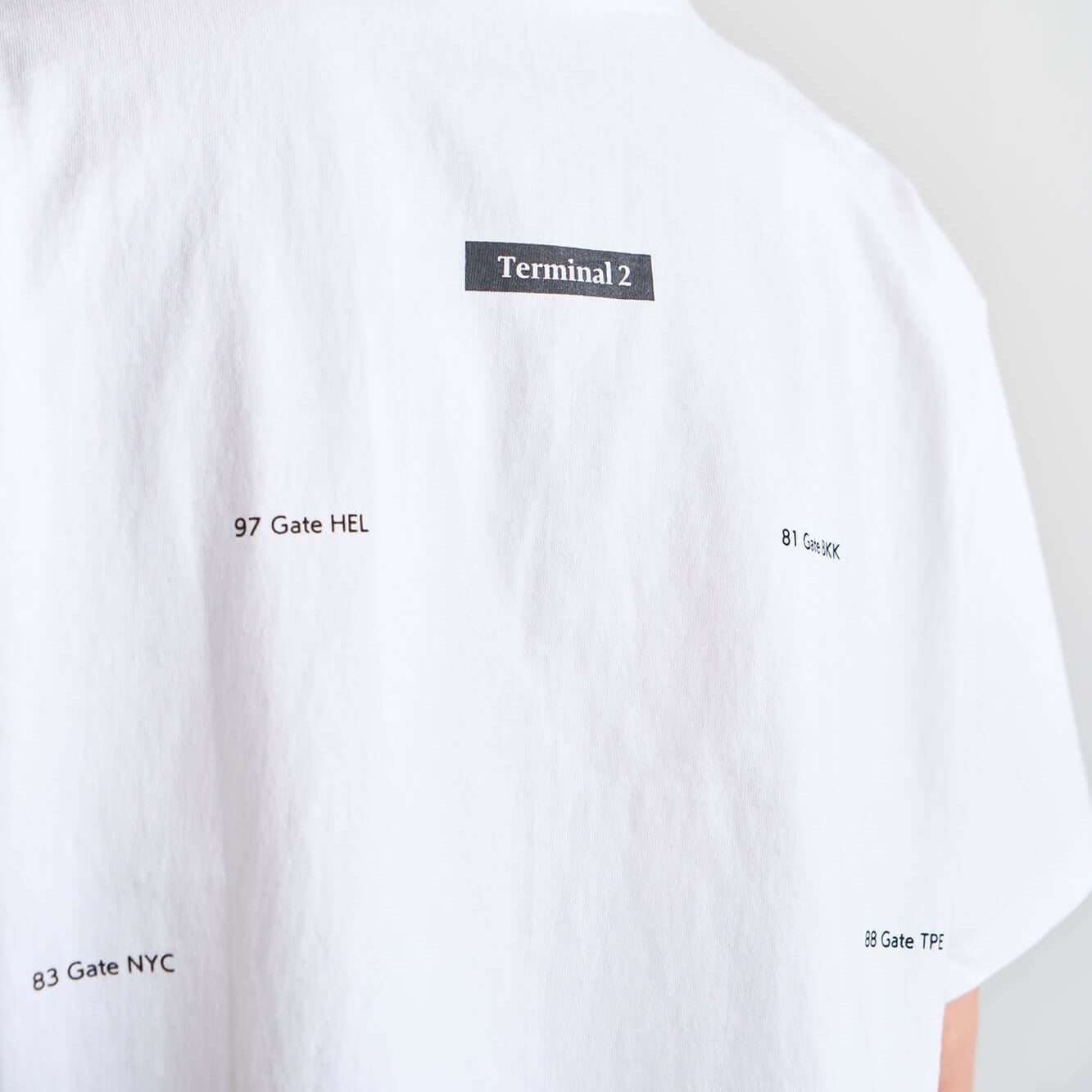 コットン100% ターミナル プリント Tシャツ | KIRYOS | KIRYOS
