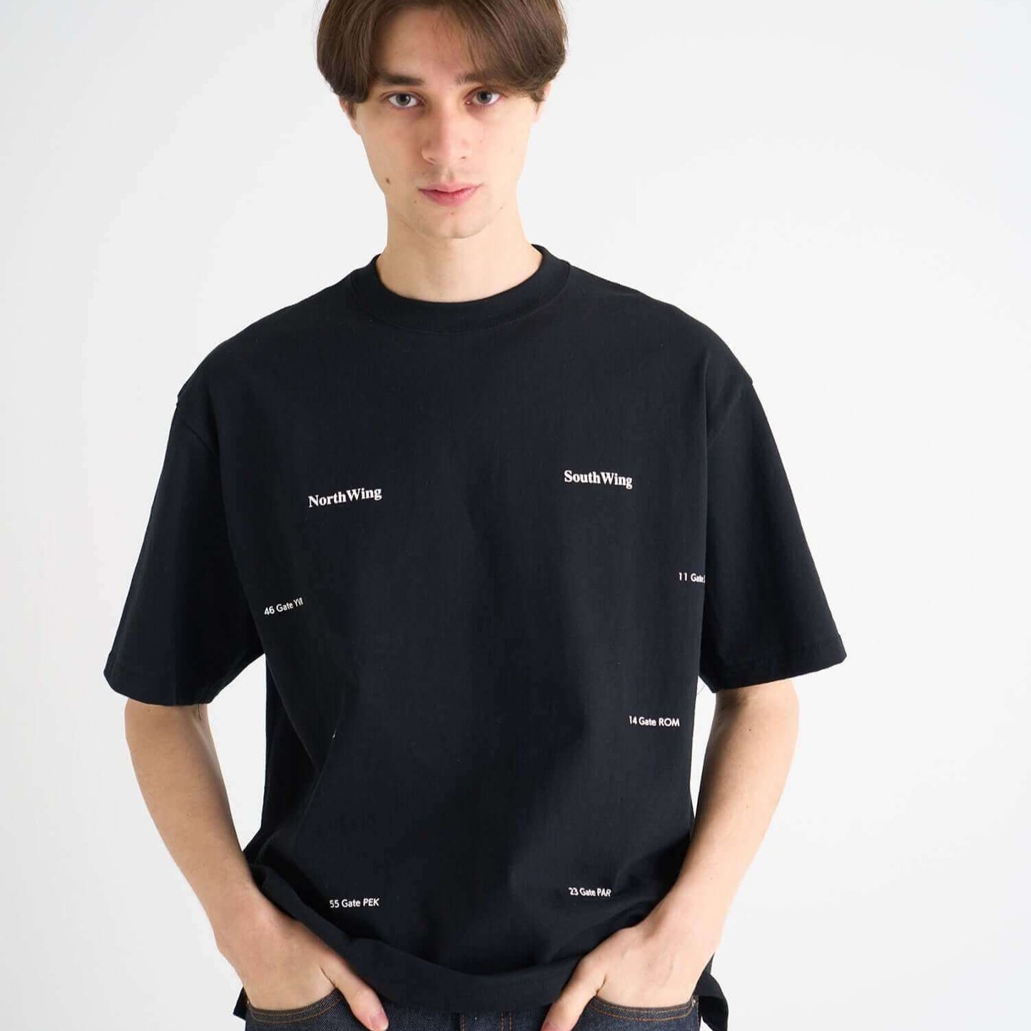 コットン100% ターミナル プリント Tシャツ | KIRYOS | KIRYOS