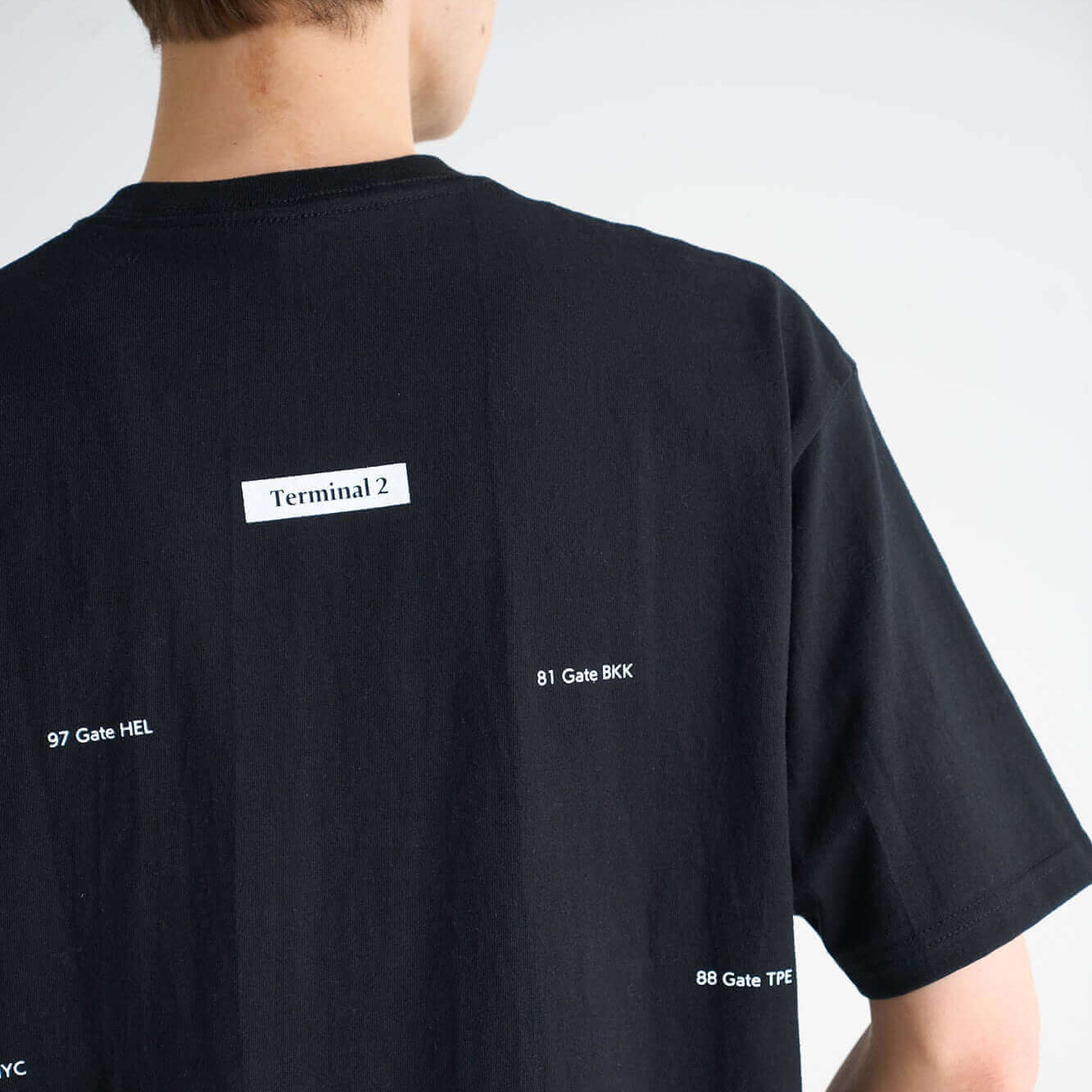 コットン100% ターミナル プリント Tシャツ | KIRYOS | KIRYOS