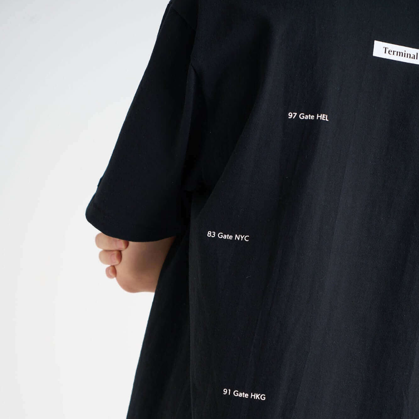 コットン100% ターミナル プリント Tシャツ | KIRYOS | KIRYOS