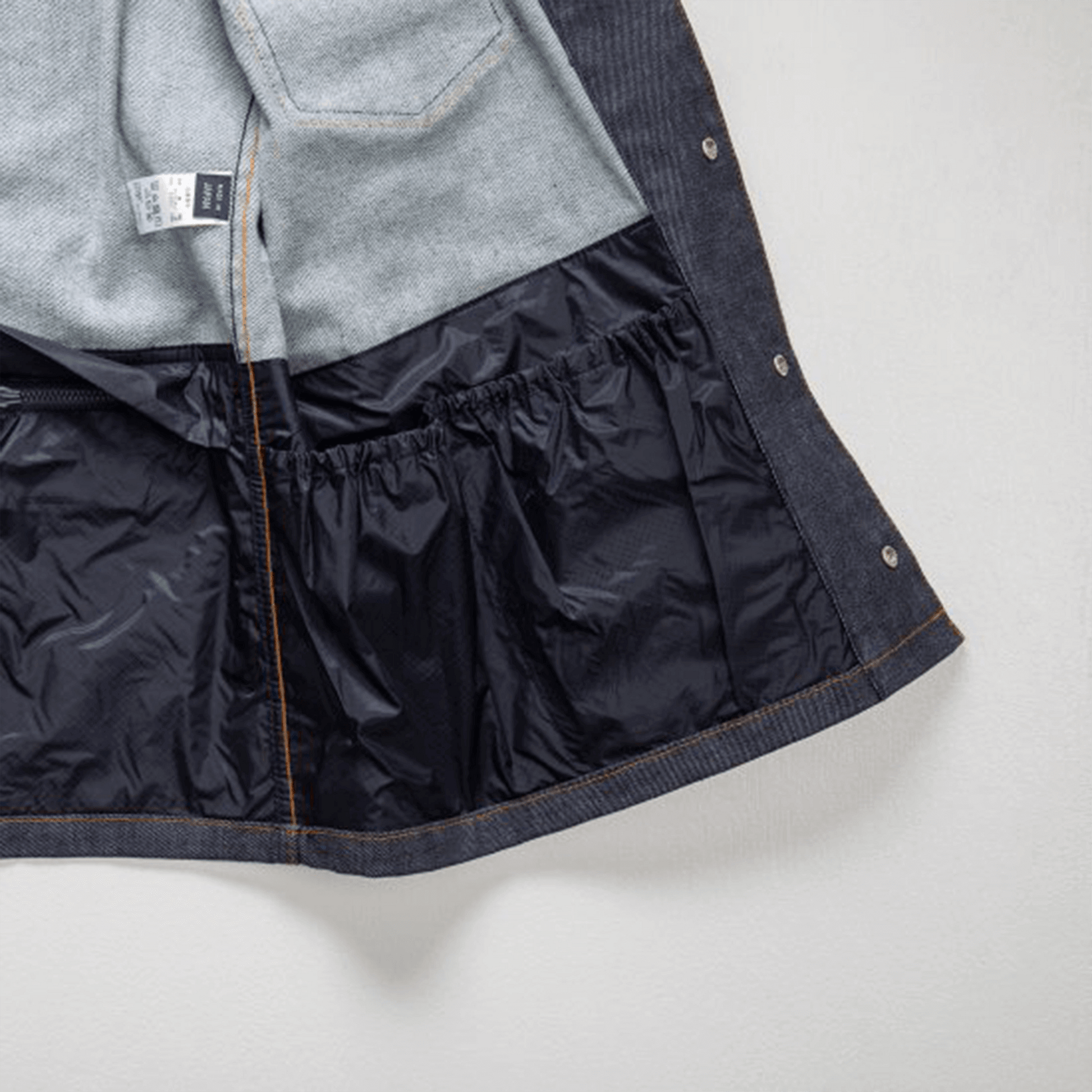 岡山産 リジッド風 ストレッチ デニム ジャケット | KIRYOS – KIRYOS 岡山産 リジッド風 ストレッチ デニム ジャケット | KIRYOS – KIRYOS